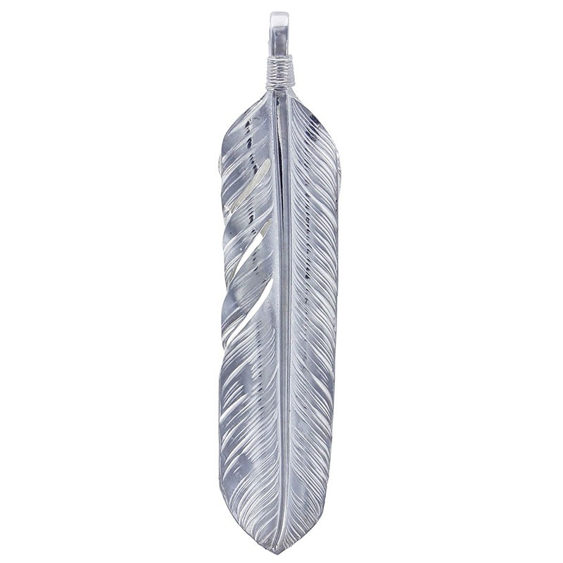 L arabesque flight feather 01 L flight heart feather 01 arabesque K18 eagle metal
