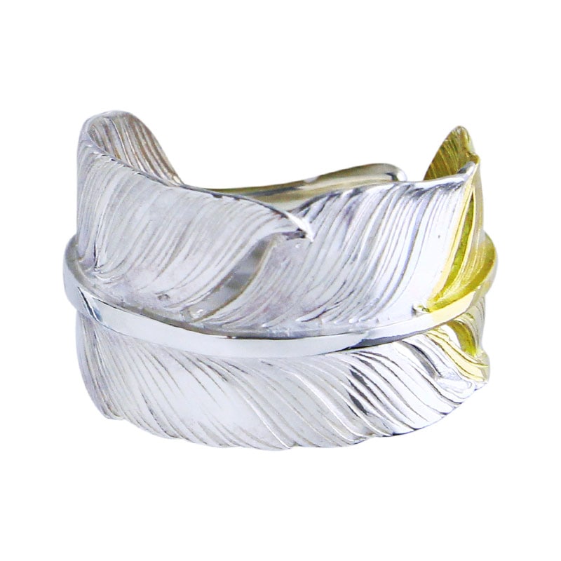 リング(指輪) Tarowashimi M feather K18 top ring 01 M feather K18 top ring 01 | Ring | TAROWASHIMI ONLINE (TaroWashimi