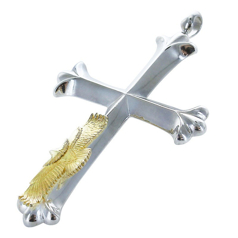 cross pendant eagle eg-05 /K18