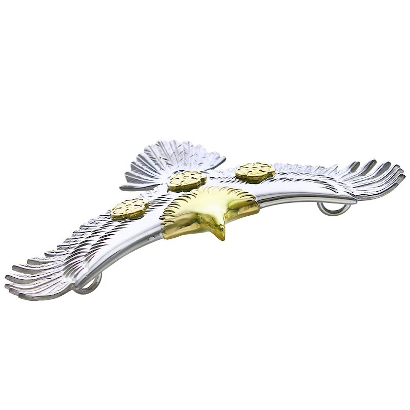 eagle eg-03/K18・925 S K18 flower metal x3