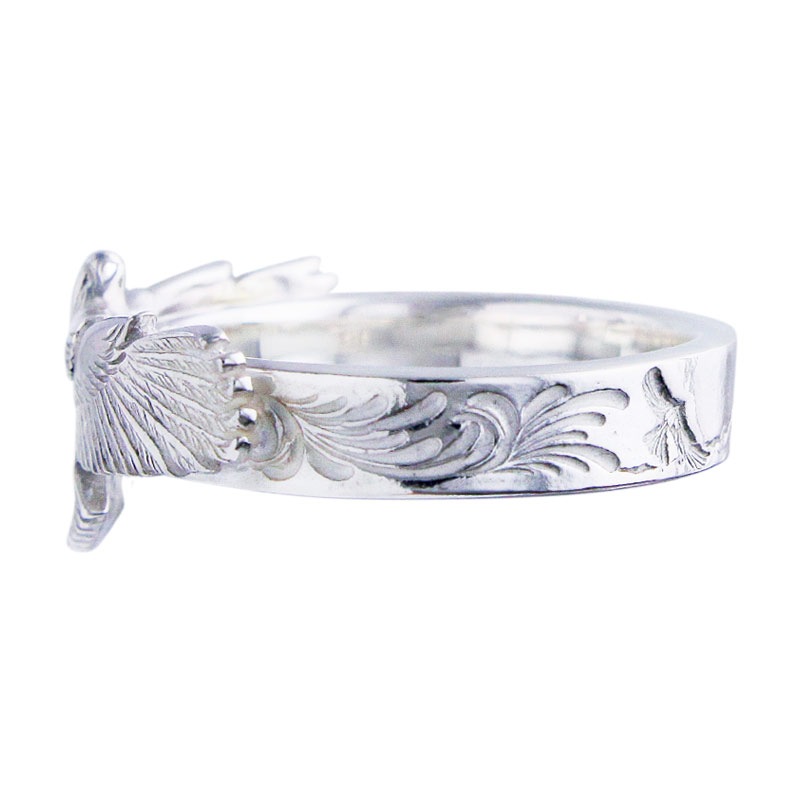 eg-05/925 arabesque mountain 5mm ring