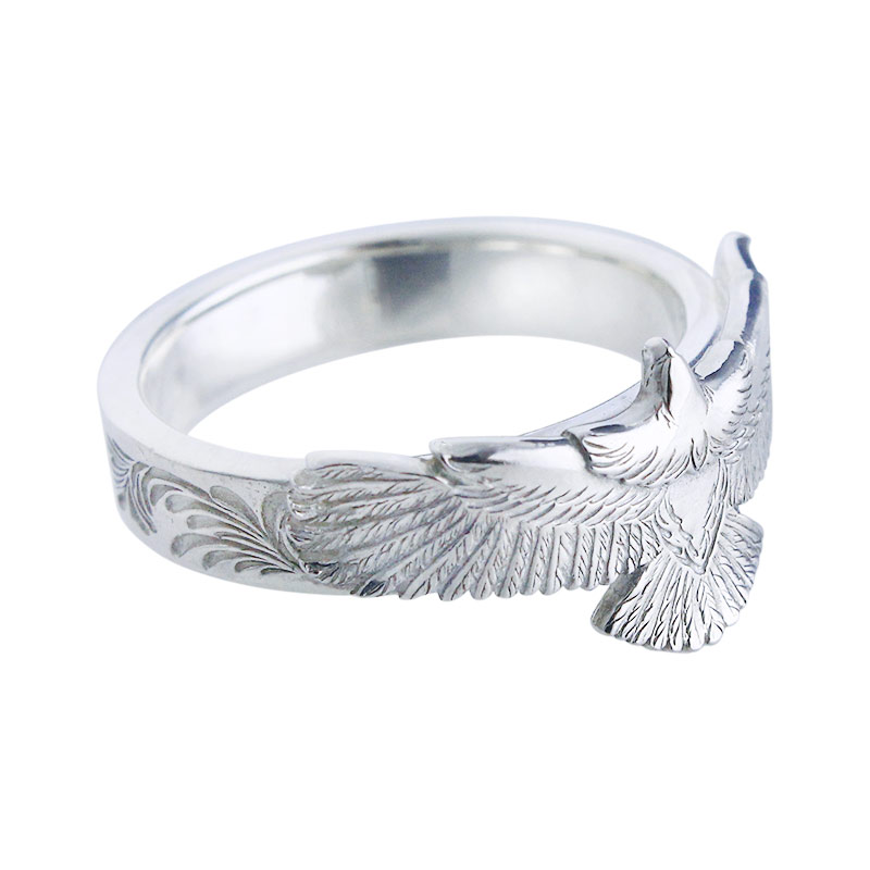 eg-05/925 arabesque mountain 5mm ring
