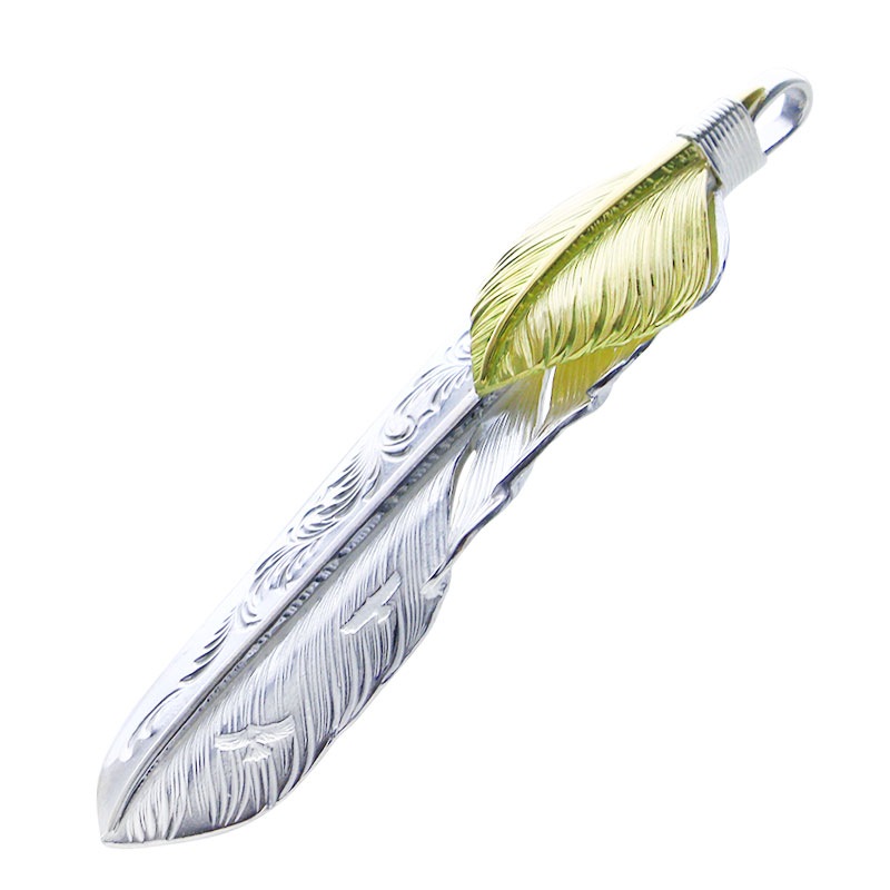 L arabesque flight feather 01 L K18 flight heart feather 01