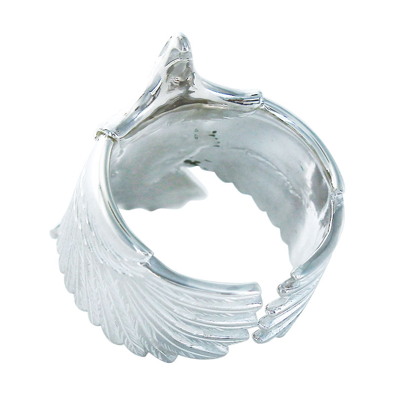 eagle eg 925 ring  turquoise 5×7 K18 cup