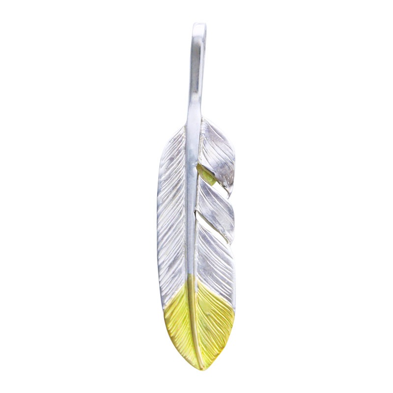 S feather K18 top 02 arabesque K18 eagle metal