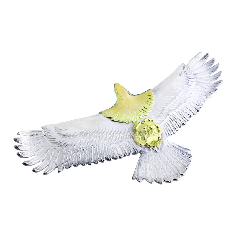 eagle eg-03/K18・925 K18YG hibiscus metal