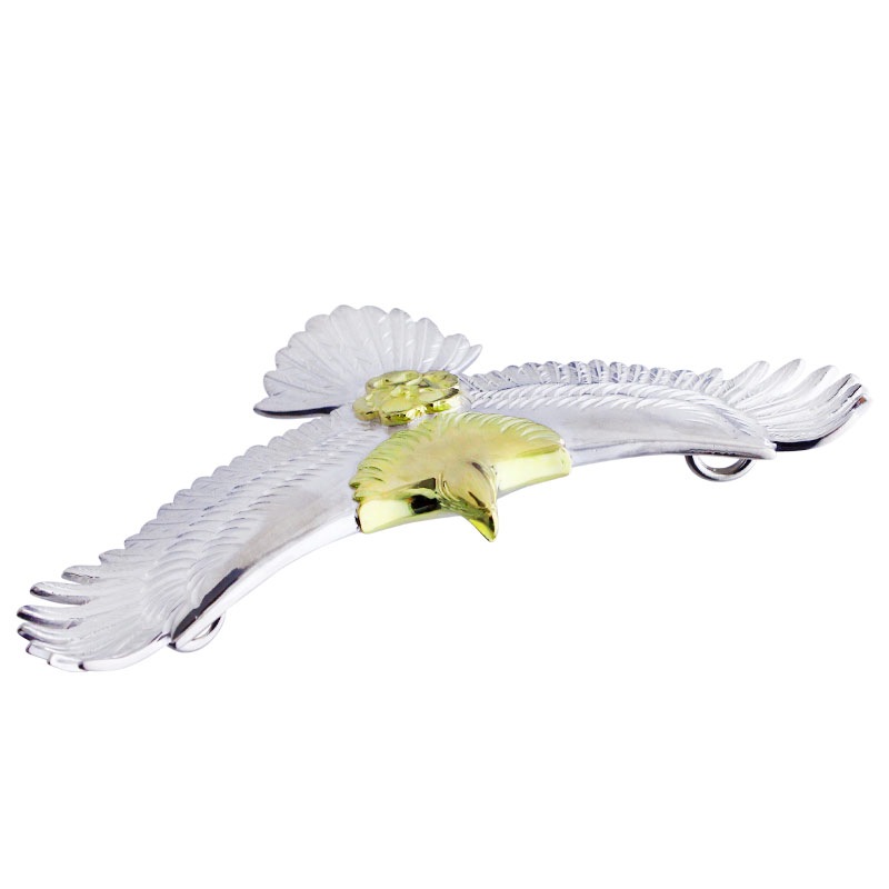 eagle eg-03/K18・925 K18YG hibiscus metal
