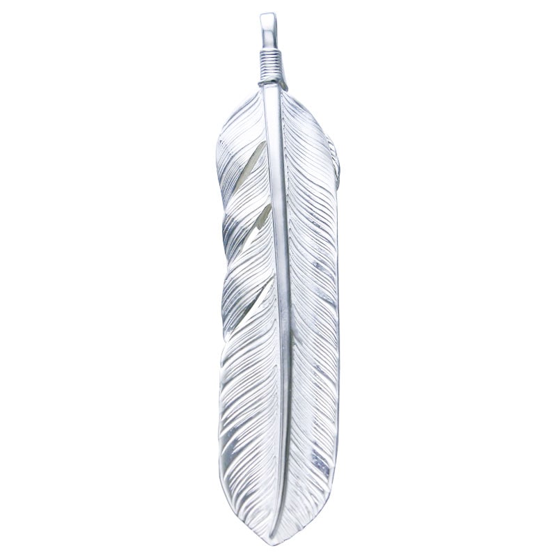 L flight feather 01 L flight heart feather 01 opal 6×8 K18 cup