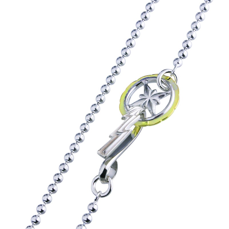 thunder hook K18YG outside/SV925 inside star wheel SV925 Ball