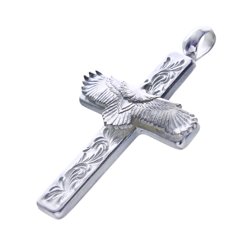 額少年×CRUZ amulet mini arabesque cross pendant eagle eg-06/925 parts | Pendant