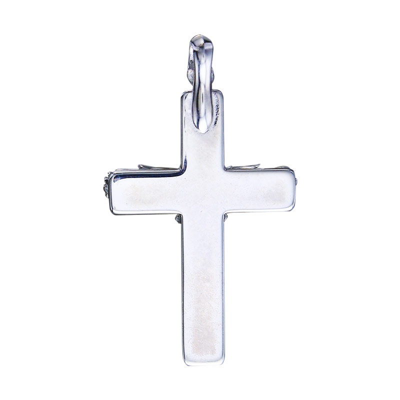 mini arabesque cross pendant eagle eg-06/925 parts diamond 1.8mm