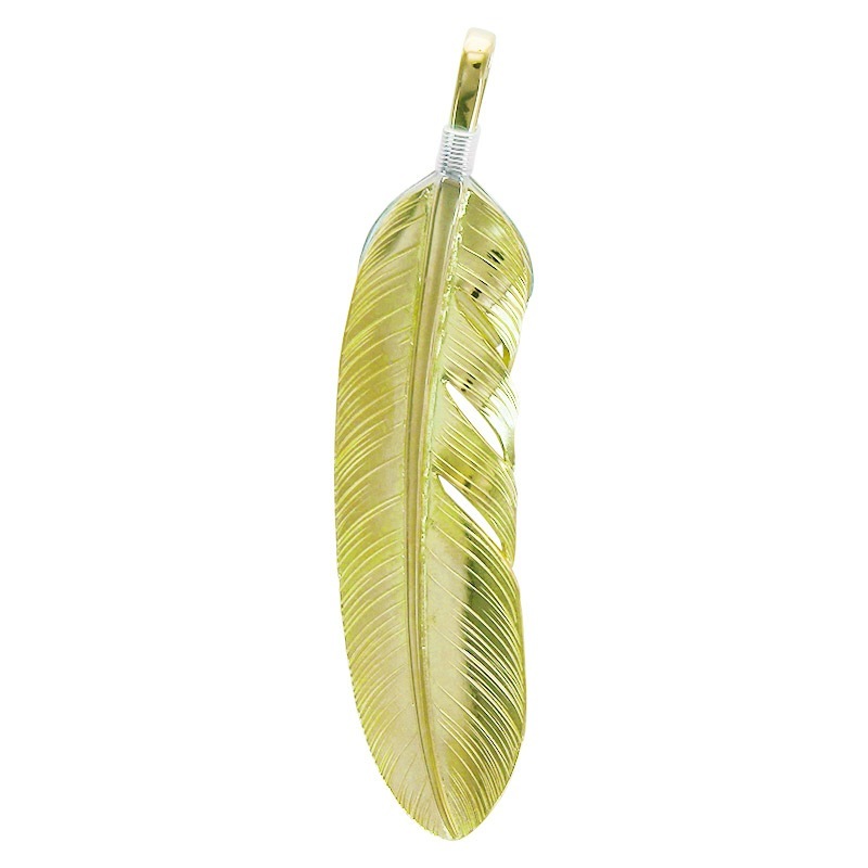 L K18 feather 02 L heart feather 02 turquoise 6×8 K18 cup
