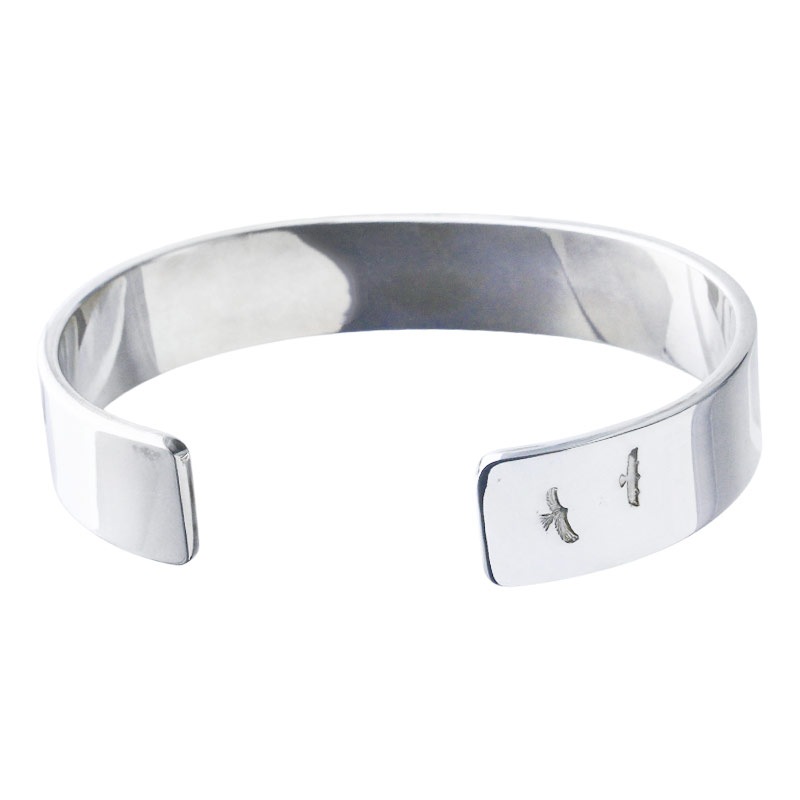 M plain bangle 12mm coral 6×8 K18 cup M K18 flower metal x2