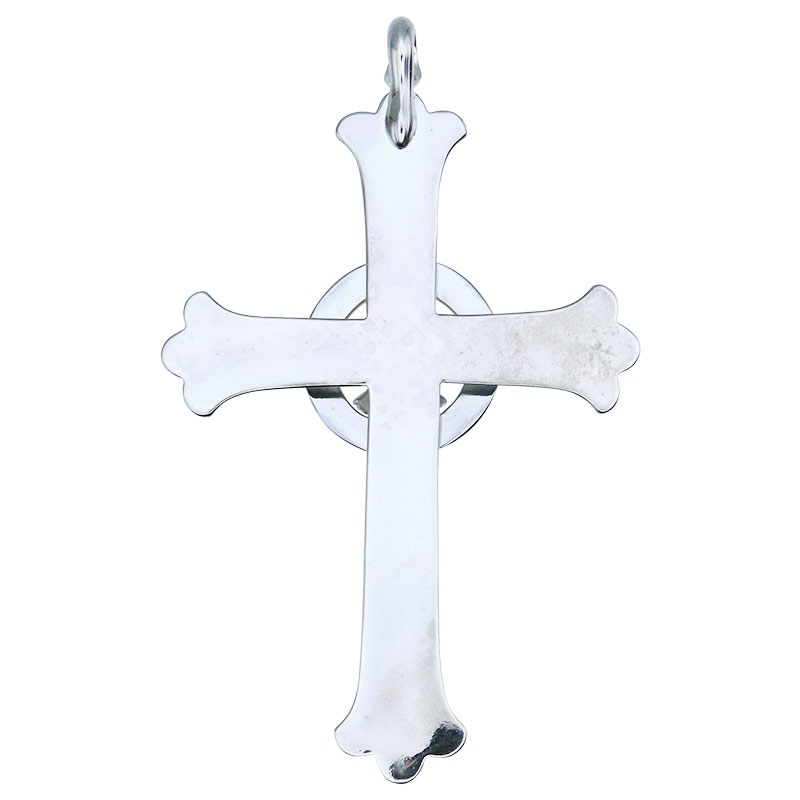 cross pendant arabesque medicine wheel eagle eg-05/925 