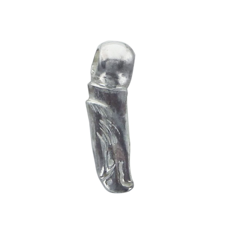 S eagle face beads