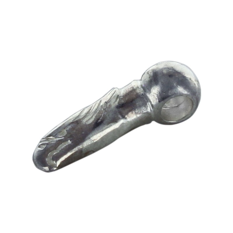 S eagle face beads