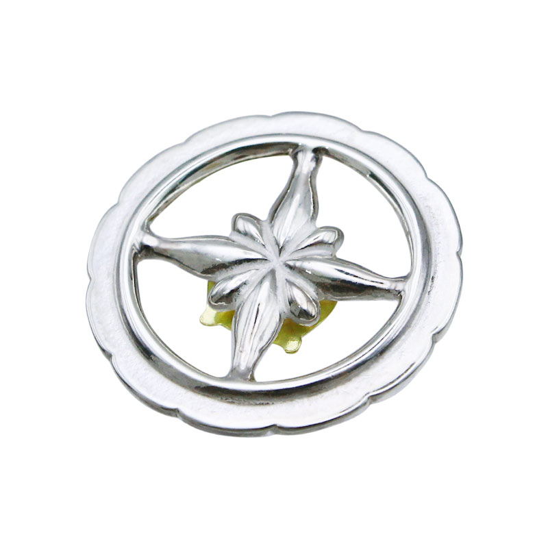 star designed reversible wheel arabesque K18 eagle metal