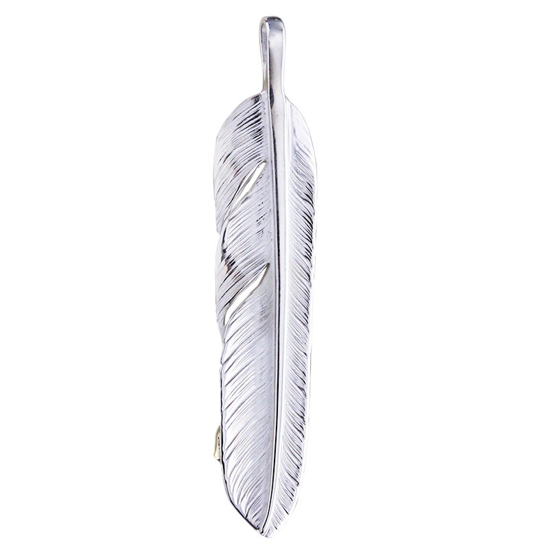 M flight feather 01 arabesque K18 eagle metal