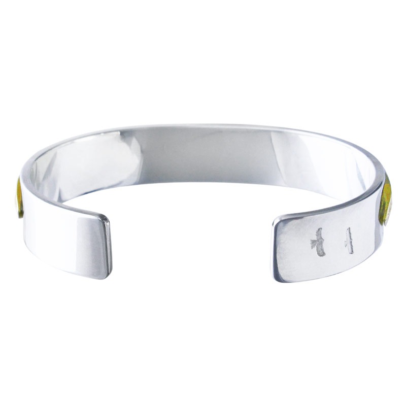 M plain bangle 12mm coral 6×8 K18 cup S feather K18 top 01 S feather K18 top 02