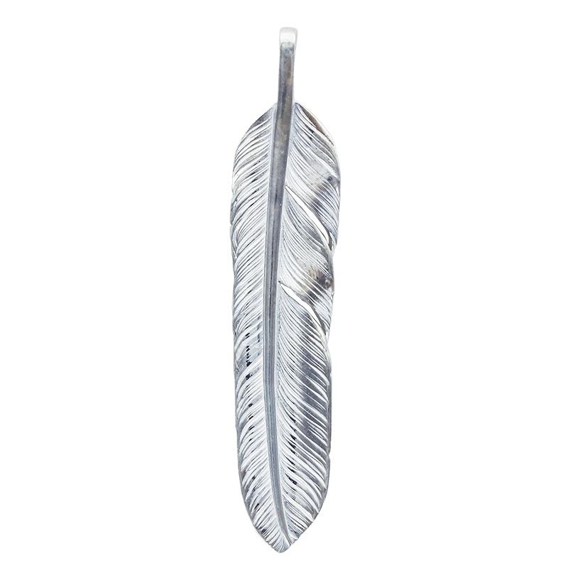 M flight feather 02 arabesque K18 eagle metal