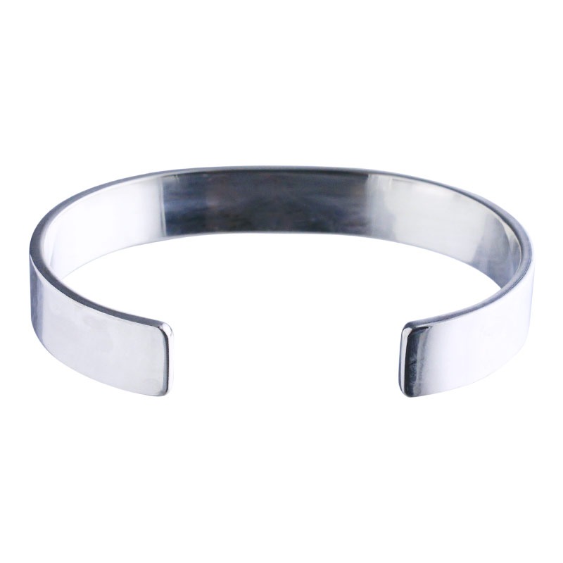 M plain bangle 10mm K18 S flower metal ×3