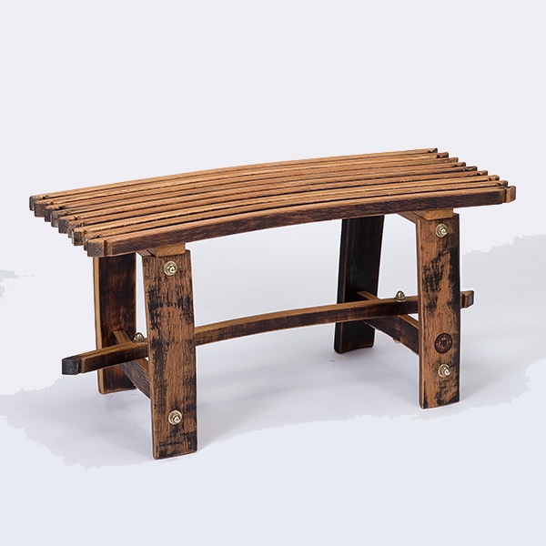 バレル背なしベンチ-サントリー樽ものがたり