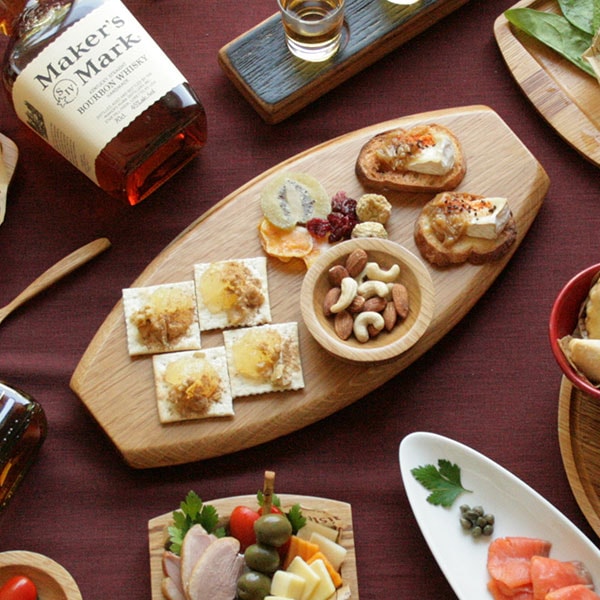 バレル 鏡板プレート テーブルウェア サントリー樽ものがたり