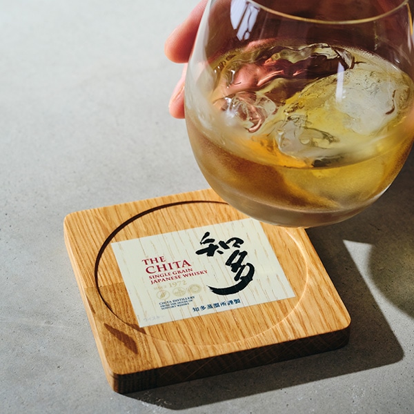 樽オーク ラベルコースター