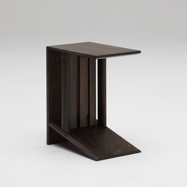 オールドカリモク　樽型サイドテーブル サイドテーブル（ナチュラル） テーブル サントリー樽ものがたり