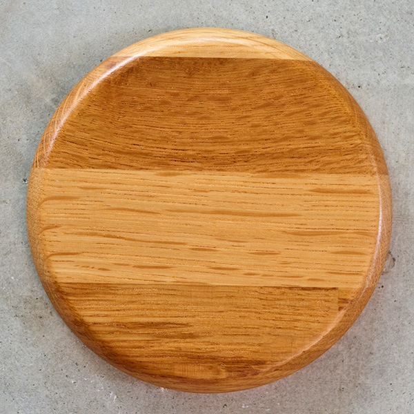 樽オーク コースター丸型