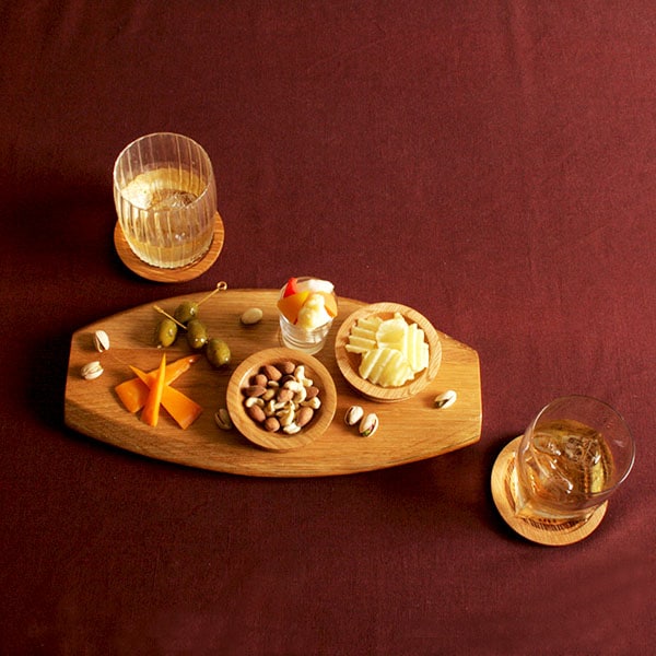 バレル 鏡板プレート テーブルウェア サントリー樽ものがたり