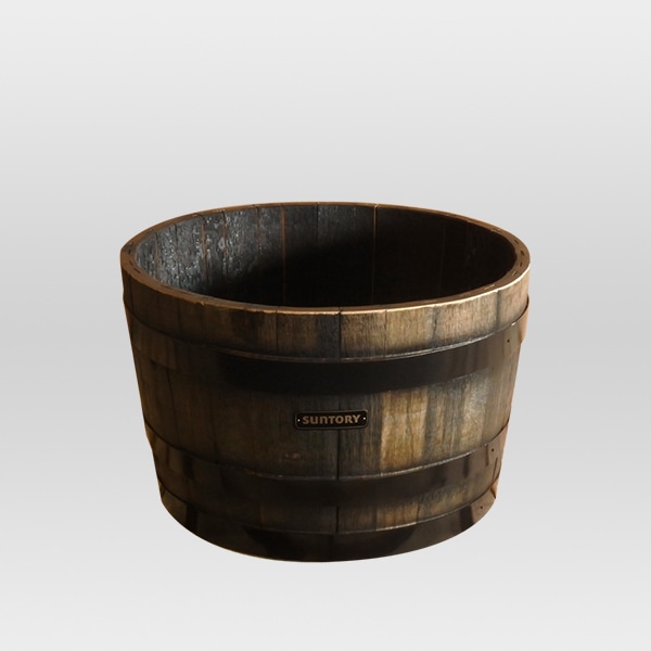 ガーデンプランター椀型60 樽プランター サントリー樽ものがたり