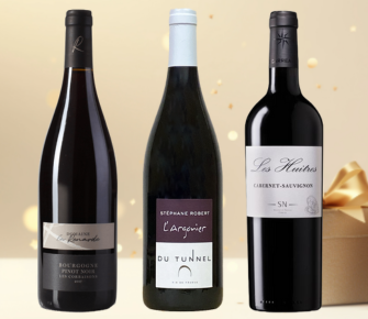 フランス各地の赤ワイン3本ギフトセット 幅広い用途に合わせて