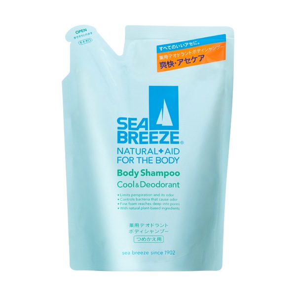 SEA BREEZE　ボディシャンプー　クール＆デオドラント　（つめかえ用）|SEA BREEZE / シーブリーズ|ブランドから探す