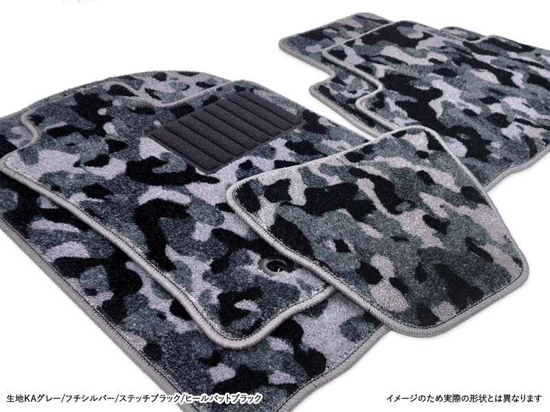 ジムニー専用フロアマット<br>H10(1998)/10 ~ H30(2018)/07<br>JB23W<br>MT・運転席ズレ防止方法フックタイプ<br><small>DC・HP・KAシリーズ</small>