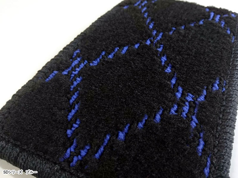 ジムニー専用フロアマット<br>H10（1998）/10 ～ H30（2018）/07<br>JB23W<br>AT・運転席ズレ防止方法ボタンタイプ<br><small>MS・SDシリーズ</small>