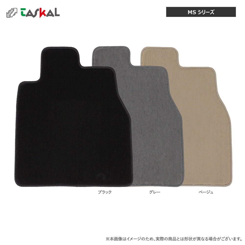 ジムニー専用フロアマット<br>H10（1998）/10 ～ H30（2018）/07<br>JB23W<br>AT・運転席ズレ防止方法フックタイプ<br><small>MS・SDシリーズ</small>