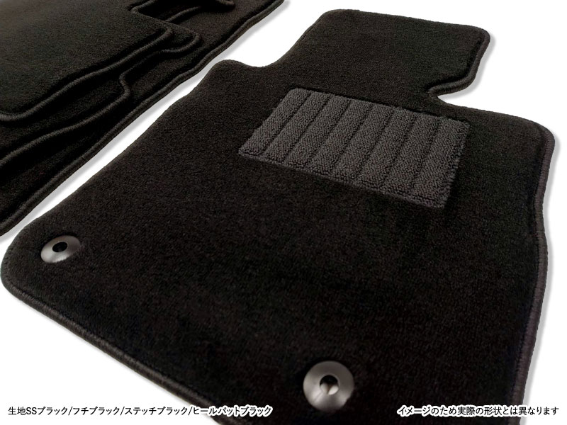 オッティ専用フロアマット<br>H18(2006)10～ H25(2013)06<br>H92W<br>AT・ヒンジドア<br><small>TC・LL/SSシリーズ</small>