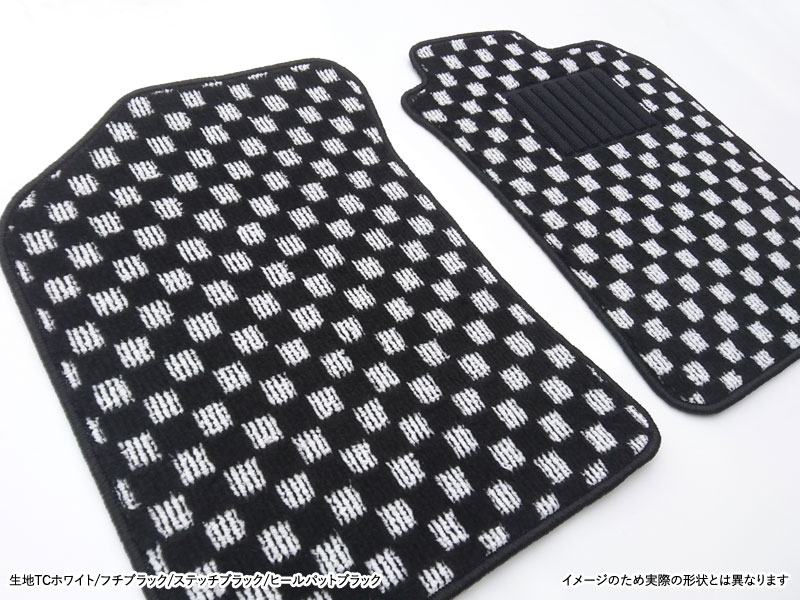 オッティ専用フロアマット<br>H18(2006)10～ H25(2013)06<br>H92W<br>AT・ヒンジドア<br><small>TC・LL/SSシリーズ</small>