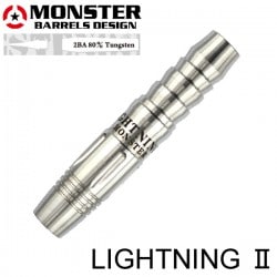 MONSTER DARTS【モンスターダーツ】 ライトニング2 (LIGHTNING2 Tungsten80%) | ダーツ 2BAバレル 16.5g|モンスターダーツ|ダーツバレル