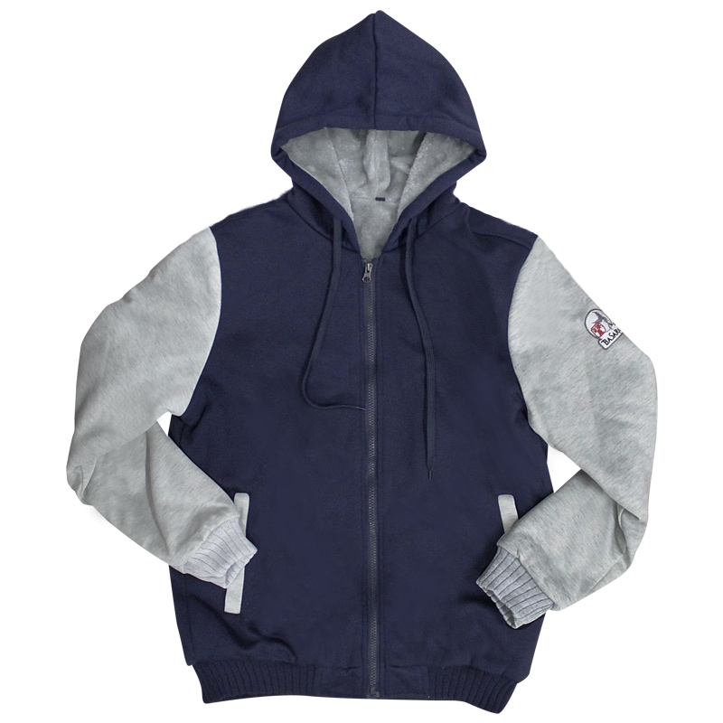 BASARA 【バサラ】 裏ボア パーカー グレー 3L (Back bore hoodie Gray