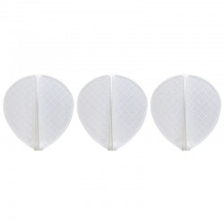 フィットフライト プロ D-6 ホワイト|フィットフライト|ダーツフライト