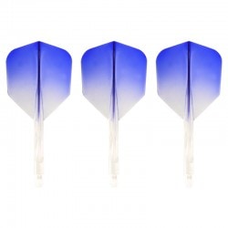 コンドル アックス スモール M クリアブルー グラデーション|コンドル|ダーツフライト