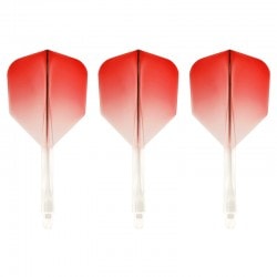 コンドル アックス スモール L クリアレッド グラデーション|コンドル|ダーツフライト