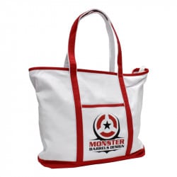 MONSTER DARTS 【モンスターダーツ】 トートバック ホワイト (Tote bag White) | オリジナルバッグ|アクセサリー|アパレル用品