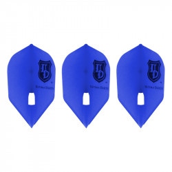 L-Flight 【エルフライト】 アルティマダーツ ロゴ シェイプ ブルー (UD Logo Shape Blue) | シャンパンリング対応|エルフライト|ダーツフライト