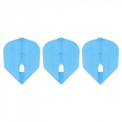 エルフライト KAMIシェイプ ライトブルー シャンパンリング対応|エルフライト|ダーツフライト