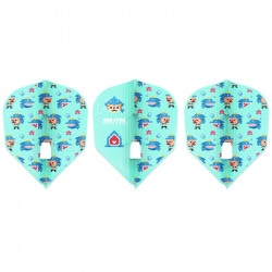 エルフライト KAMIシェイプ 鈴木未来 ver.4 ミラクル シャンパンリング対応|エルフライト|ダーツフライト