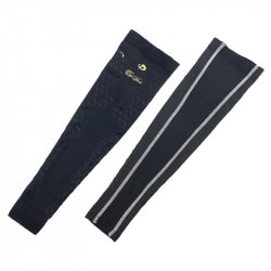 Phiten×EDGE【ファイテン×エッジスポーツ】 アクアチタンアームサポーター メッシュ ホワイト L (Aquatitan ARM Supporter Mesh White) | アームサポータ