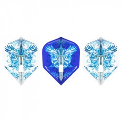 L-Flight 【エルフライト】 藤原徹也 ver.1 シェイプ ミックス (ver.1 L3 Mix) | シャンパンリング対応|エルフライト|ダーツフライト